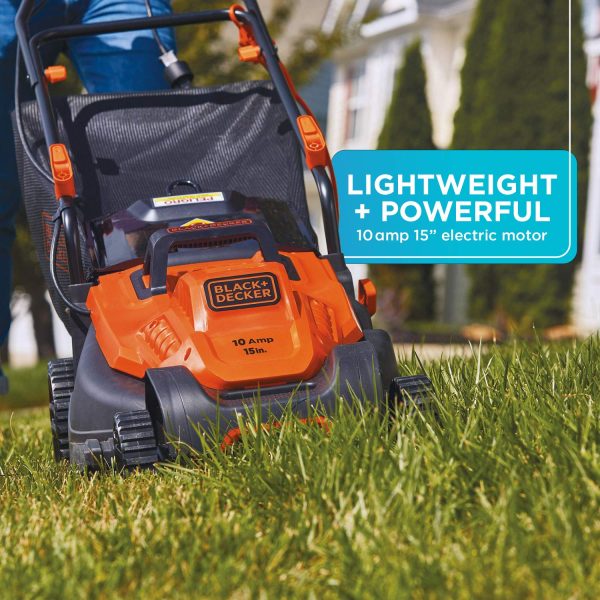 BLACK DECKER BEMW472BH Electric Mower - Image 4