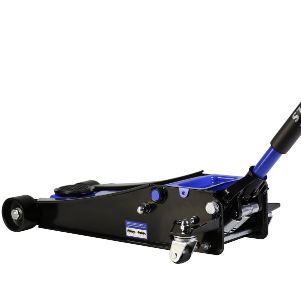 CQSXDA Floor Jack, 4 Ton Low Profile Floor Jack, Heavy-Duty Steel Racing Floor Jack with dual Piston Quick Lift Pump, Floor Jack Lifting Range 4"-21" - Image 6