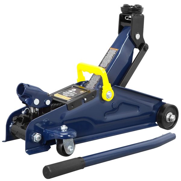 TCE Hydraulic Trolley/Floor Jack Combo with 2 Jack Stands, 2 Ton ,Blue, W8201-U - Image 5