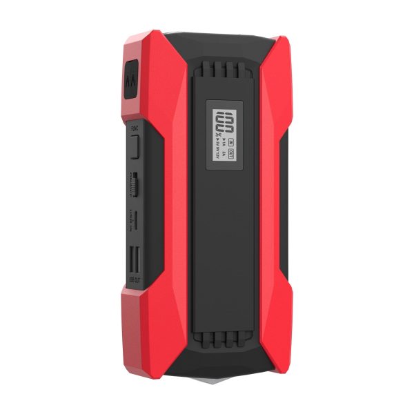 Meterk 1500A Peaks 10000mAh Car Jump Starter QC3.0 Fast Charging with LED Digital Display/Dual USB/Safety Hammer/LED Light/Multiple Protections 12.0V Car Battery Booster Pack Support Low-Tempera - Image 7