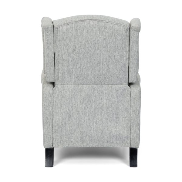 Breyon Contemporary Tufted Fabric Push Back Recliner - Image 13