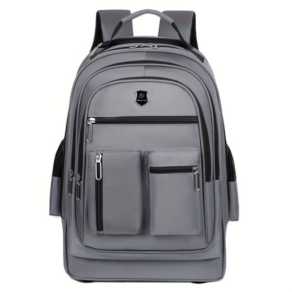 Large Capacity Wheeled Travel Backpack - Image 2