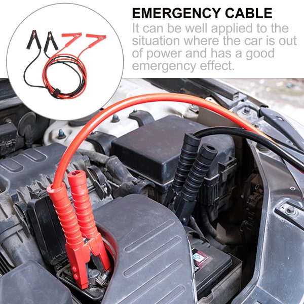 3 M General Emergency Cable Car Battery Jump Starter Heavy Duty Copper - Image 5