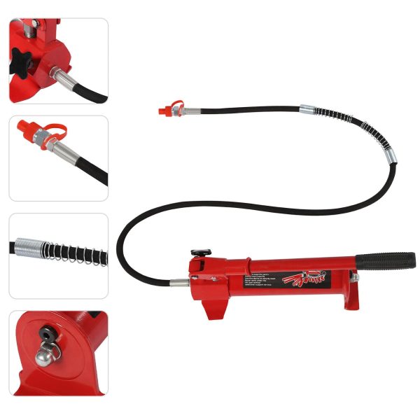 Replacement 4 Ton Hydraulic Jack Hand Pump Ram For Porta Power Body Shop Tool - Image 13