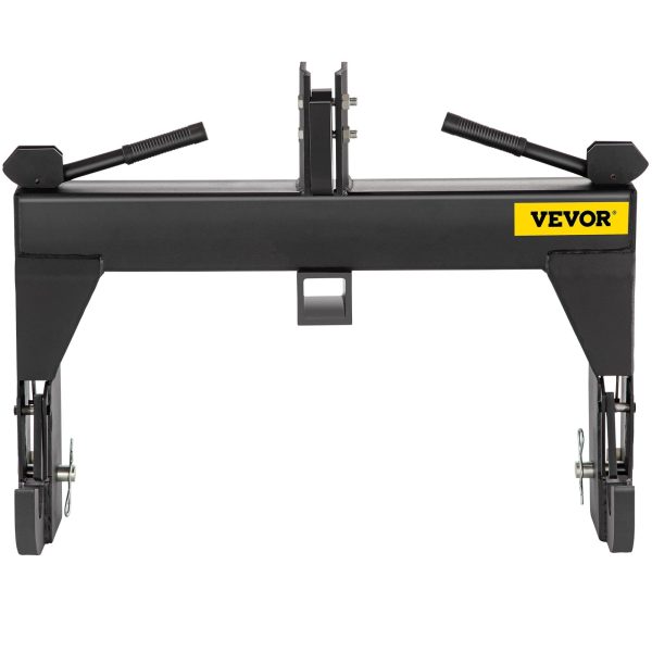 VEVOR 3-Point Quick Hitch, 3000 LBS Lifting Capacity Tractor Quick trailer hitch, Adaptation to Category 1 & 2 Tractors, No welding & 5 level Adjustable bolt - Image 8