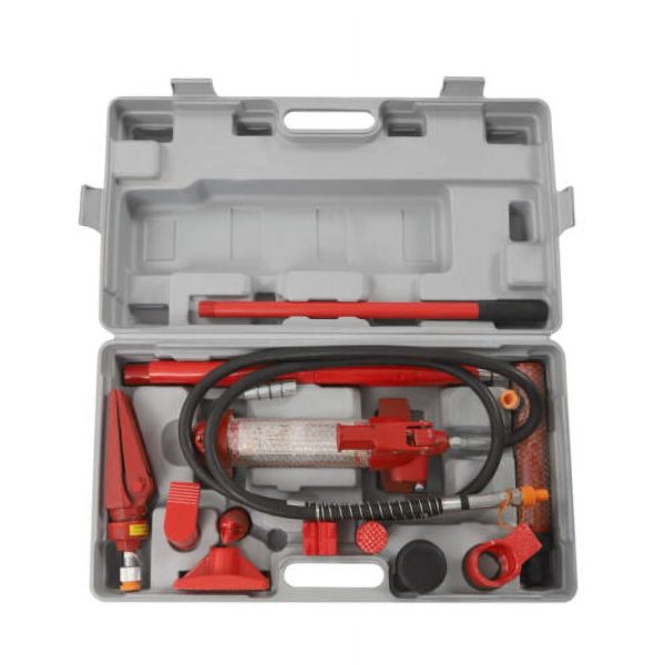 6 Ton Porta Power Hydraulic Jack Auto Body Frame Machine Kit Lift Ram Heavy Duty - Image 3