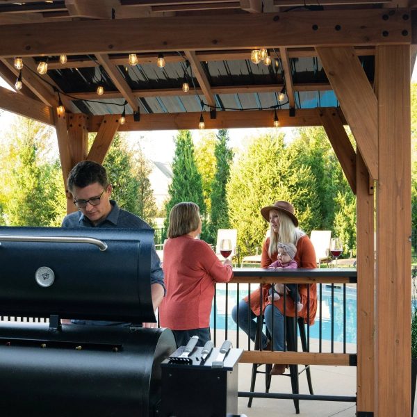 Granada Grill Gazebo with Outdoor Bar - Image 10