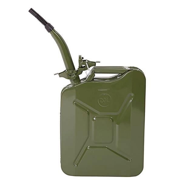 Clearance 5 Gallon 20L Gas Can US Standard Metal Gas Tank Can Emergency Backup Tank Petrol Diesel Can Gasoline Bucket