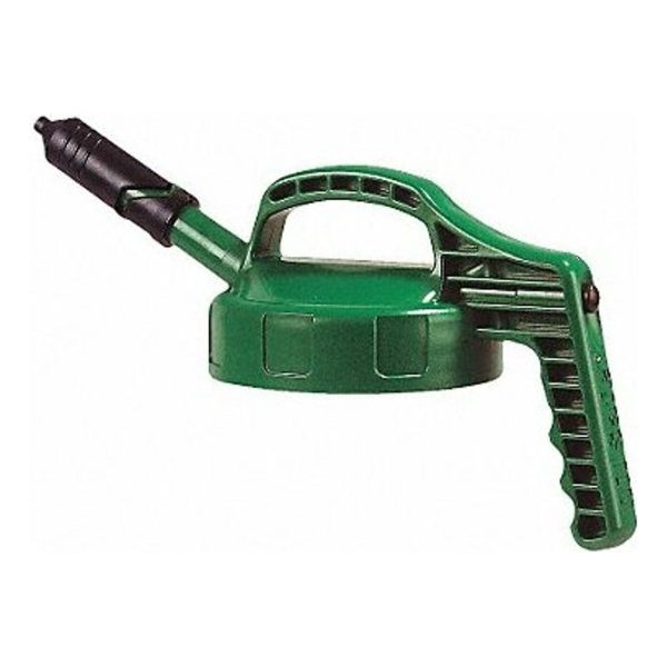 Oil Safe Mini Spout Lid,w/0.27 In Out,Mid Green 100405