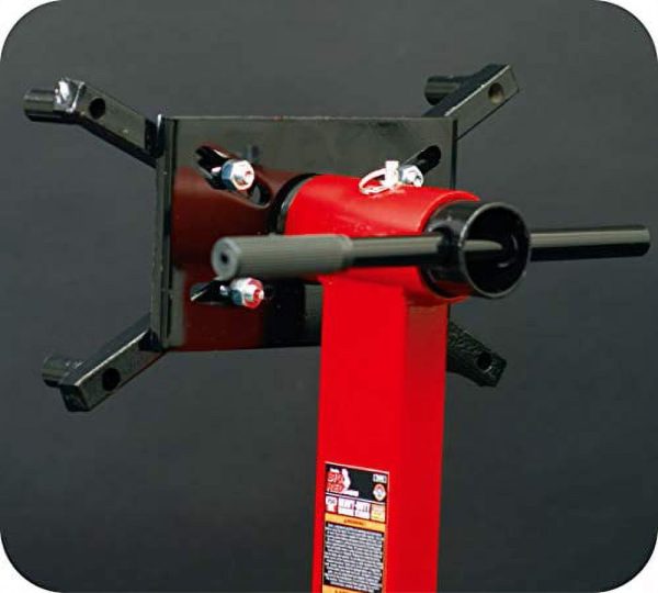 BIG RED 3/8 Ton (750 lb) Steel Rotating Engine Stand with 360 Degree Rotating Head, Red, T23401 - Image 8