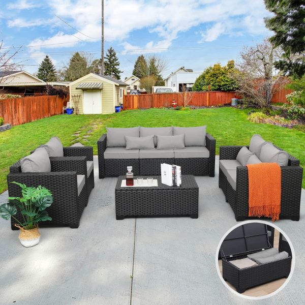 5 Piece Furniture Outdoor Sectional Cushions - Image 2