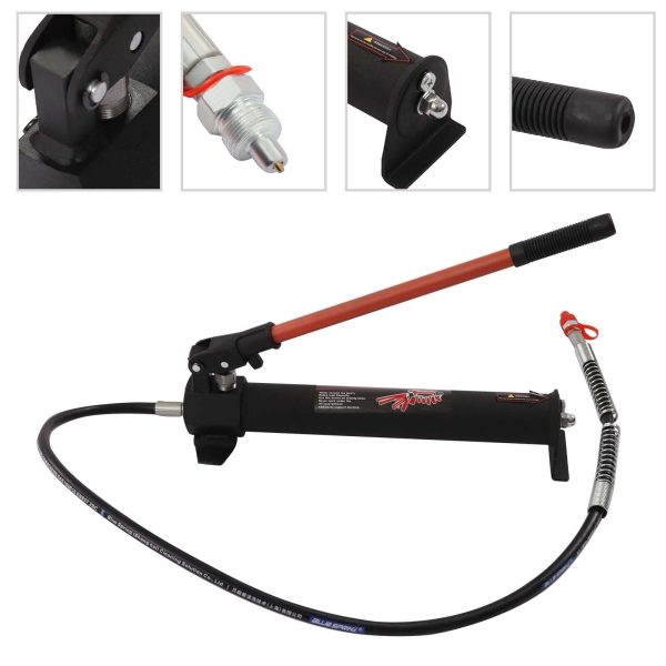 DENEST 10T Porta Power Hydraulic Jack Body Frame Repair Auto Shop Tool Lift Ram - Image 10