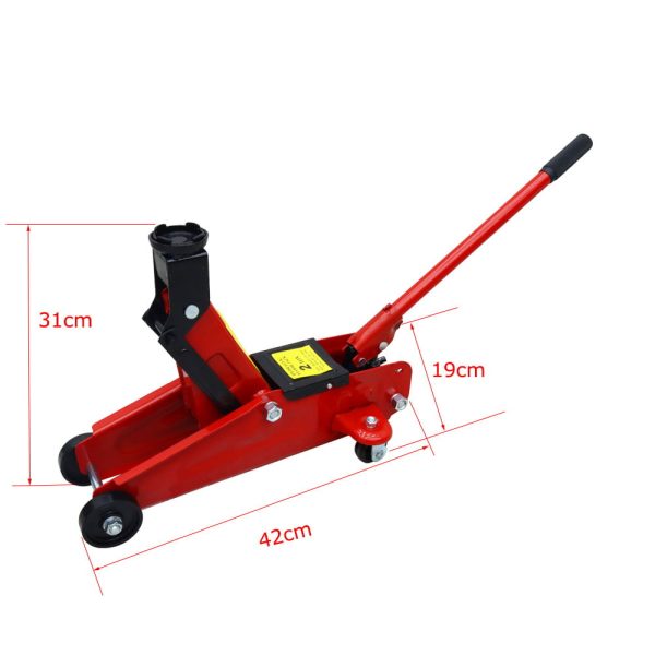 INTBUYING Hydraulic Floor Jack Car Auto Floor Jack Vehicle Lifting Maintenance Horizontal Car Floor Jack 4000 Lb - Image 5