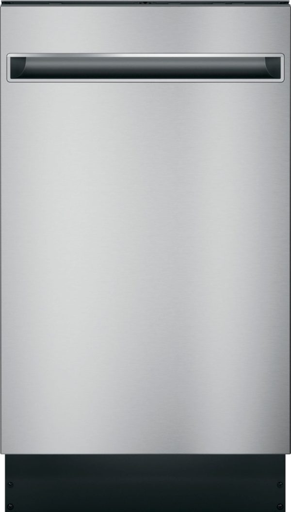 GE Profile - 18" Top Control Built-In Dishwasher with Stainless Steel Tub - Stainless steel - Image 7