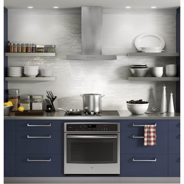 GE - Designer 30" Convertible Range Hood - Stainless steel - Image 3