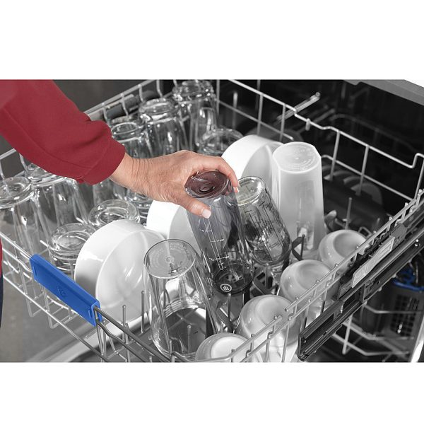 GE Profile - Top Control Smart Built-In Stainless Steel Tub Dishwasher with 3rd Rack and Microban, 42dBA - Stainless steel - Image 5