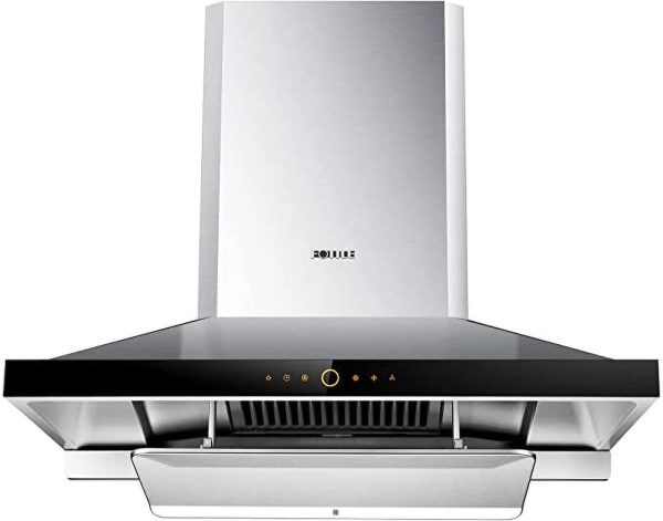 FOTILE Perimeter Vent Series 36" 1000 CFM Wall Mount Range Hood with LED Light and Touchscreen in Stainless Steel