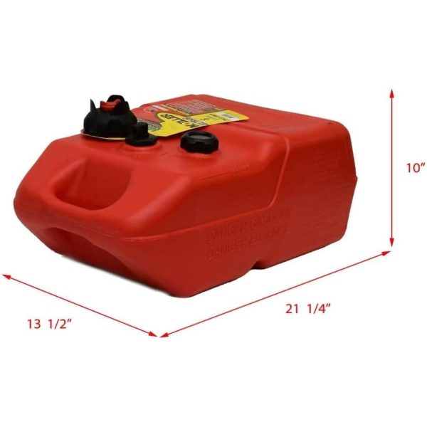 Bilot Marine EPA- Compliant Topside Fuel Tank - 6 Gallons, Low Profile, Model# 620049LP - Image 4