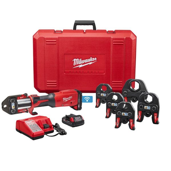 Milwaukee M18 FORCE LOGIC Press Tool with ONE-KEY with 1/2"-2" CTS Jaws 2922-22 from Milwaukee - Image 15