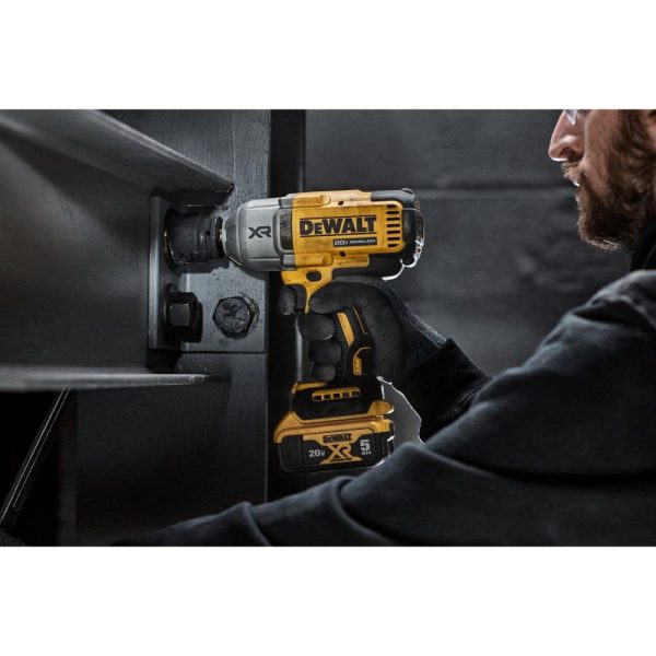 DEWALT 20V MAX* XR 1/2" High Torque Impact Wrench with Hog Ring Anvil - Image 7