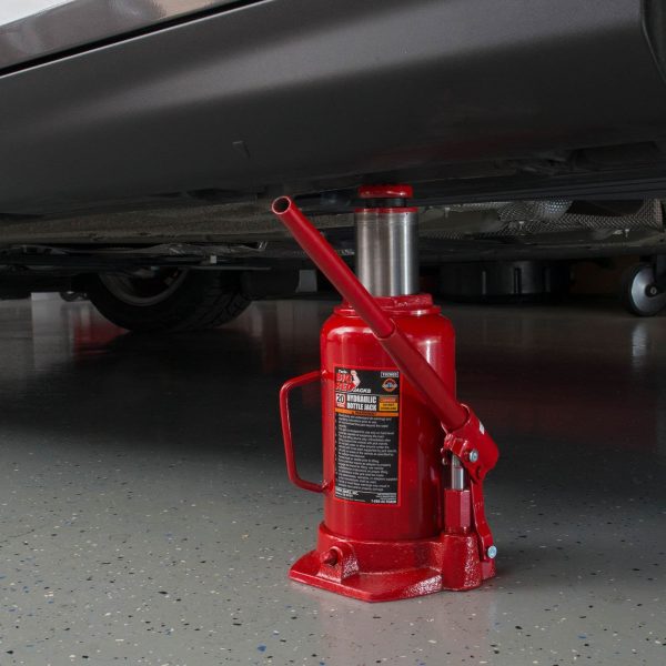 Torin Jacks Big Red 20 Ton Heavy Duty Hydraulic Welded Bottle Jack,T92003 - Image 3