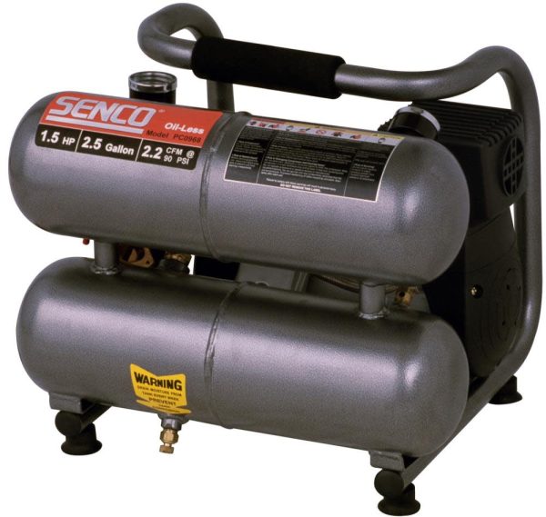 Senco 2.5 Gallon, 1.5HP, 135 PSI Portable Air Compressor