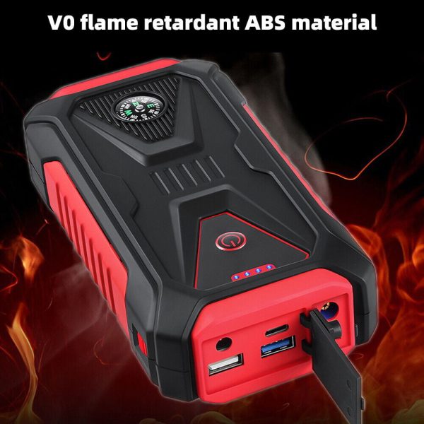 MDHAND 38800mAh 3000A Car Jump Starter Booster Jumper Box Power Bank Battery Charger With Usb Quick Charge - Image 2