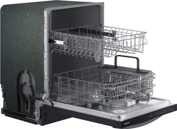 Samsung - 24" Top Control Built-In Dishwasher - Black - Image 8