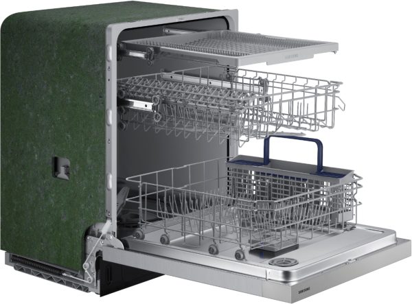 Samsung - 24" Front Control Built-In Dishwasher - Stainless steel - Image 4