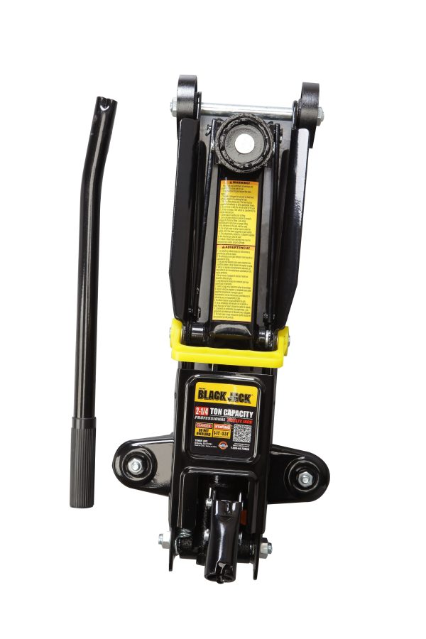 Black Jack 2.25 Ton Trolley Jack with 2.25 Ton Jack Stands in Case Black - T82253W - Image 6