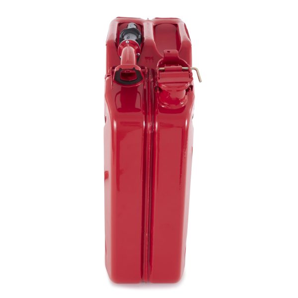 Wavian 3009 5.3 Gallon 20 Liter Authentic CARB Jerry Can with Spout, Red (4 Pack) - Image 4