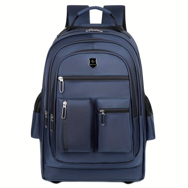 Large Capacity Wheeled Travel Backpack - Image 3