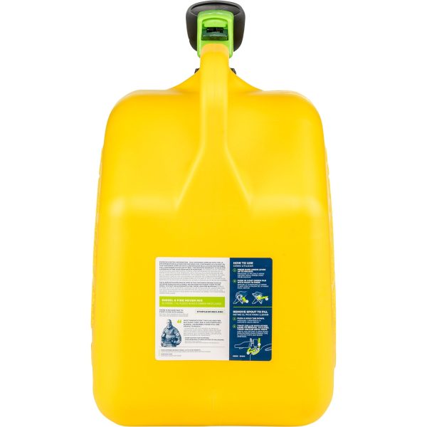 Diesel Fuel Can — 5-Gallon, Yellow, Model# FR1D501 - Image 5