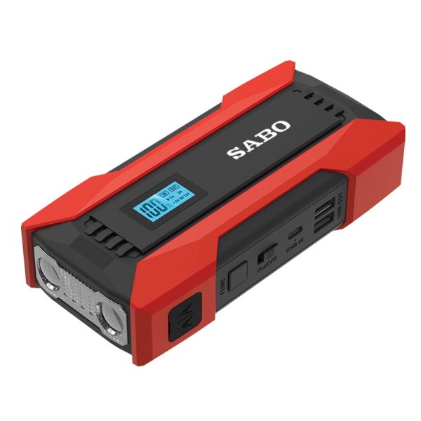 SABO Car Jump Starter 8000mAh for Low-Temperature Starts, Ideal for Gas/Diesels Engines - Image 3