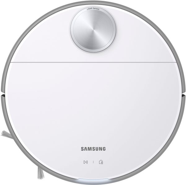 Samsung - Jet Bot+ Robot Vacuum with Clean Station - White - Image 4