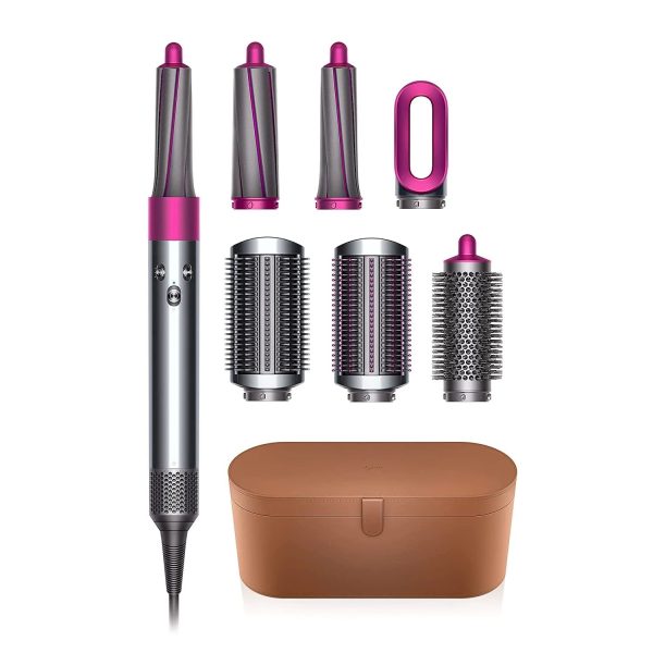 Dyson Airwrap Complete : high Quality Airwrap Hair Style (Nickel/Fuchsia)