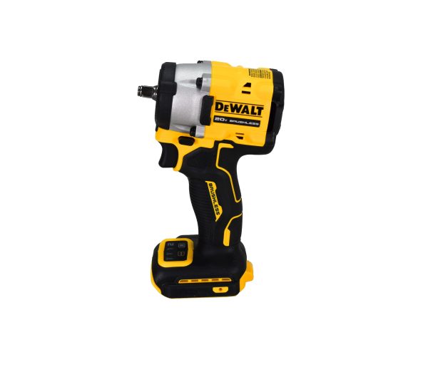 DeWalt 20V MAX ATOMIC with POWERSTACK 3/8 in. Cordless Brushless Impact Wrench w/Hog Ring Kit (Batte - Image 2