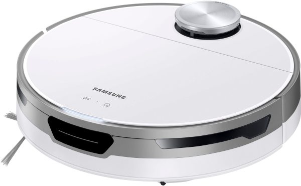 Samsung - Jet Bot+ Robot Vacuum with Clean Station - White - Image 2