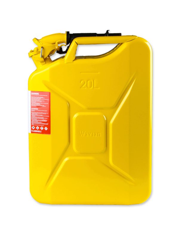 Anvil Off-Road 3011AOR Yellow Fuel Storage Can - Image 2