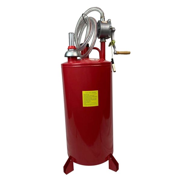 20 Gallon Gas Caddy Tank Storage Drum Gasoline Diesel Fuel Transfer Red JGC20 Pantone 186C