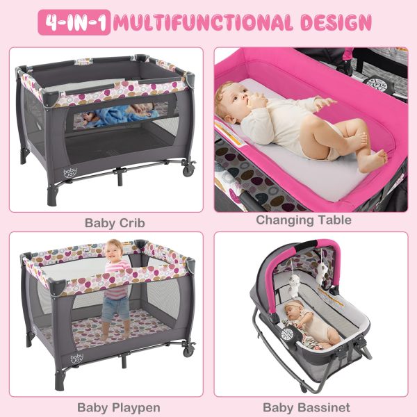 Portable Changing Bassinet Activity Baby - Image 2