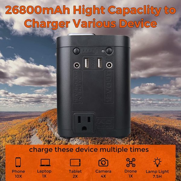 26800mAh Car Jump Starter Booster Jumper Box Power Bank Battery Charger Portable - Image 3