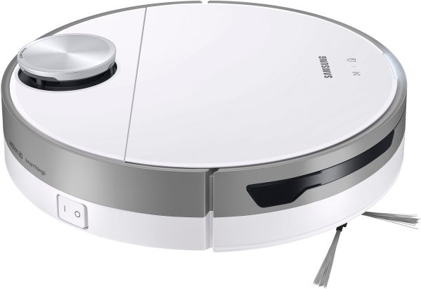 Samsung - Jet Bot+ Robot Vacuum with Clean Station - White - Image 3