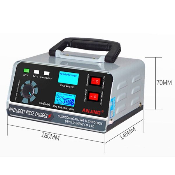 JahyShow Automatic Pulse Repair Trickle Charger: Revive Your Car Battery with 400W Power - Image 6