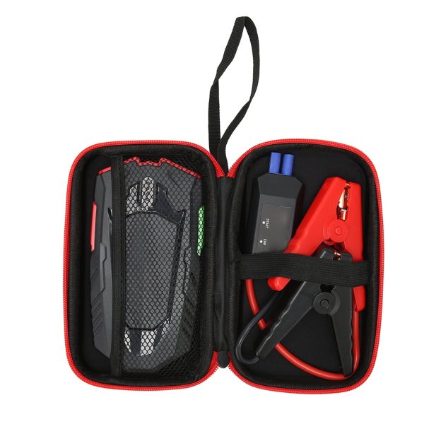 Jump Starter Box with Clip Portable Automotive Battery Booster for 5.0L Gasoline 2.5L Diesel Engine