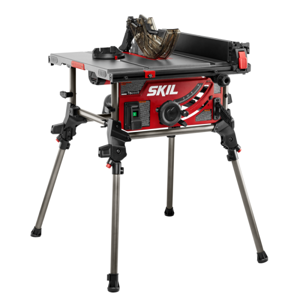 SKIL Jobsite Table Saw with Integrated Foldable Stand, 10, 15 Amp, 25-1/2” Rip Capacity - Image 3