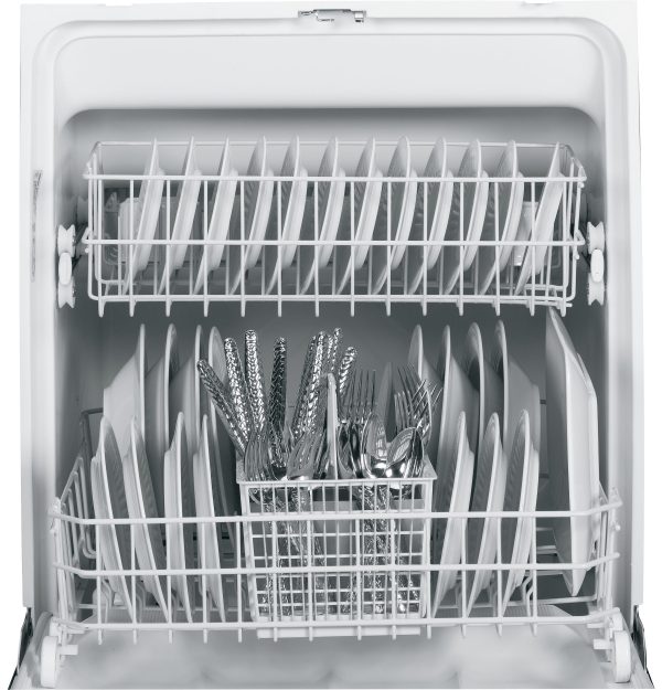 GE - SpaceMaker 24" Built-In Dishwasher - Stainless steel - Image 5