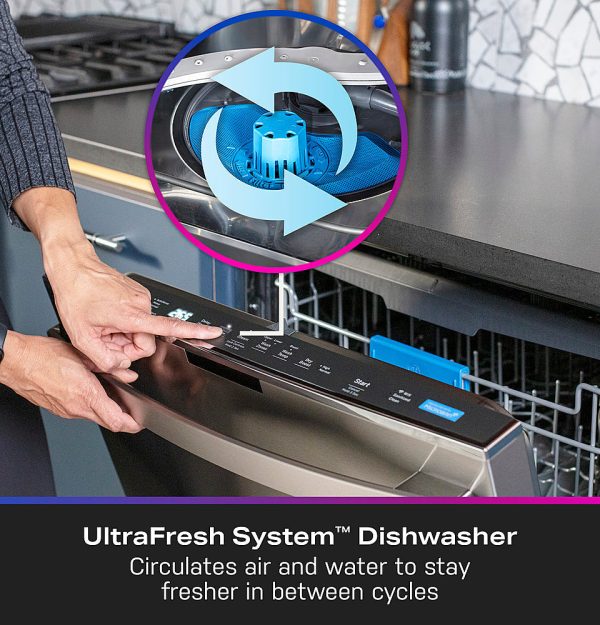 GE Profile - Top Control Built-In Stainless Steel Tub Dishwasher with 3rd Rack and Microban, 42dBA - Stainless steel - Image 20