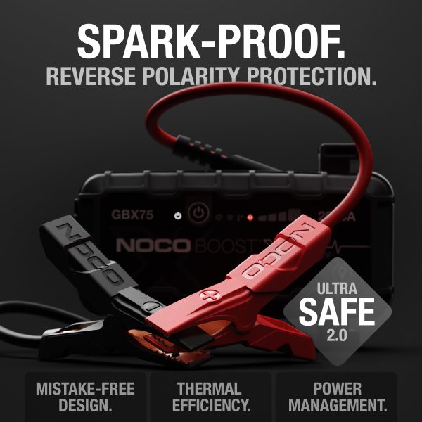 NOCO Boost X GBX75 2500A 12V UltraSafe Portable Lithium Jump Starter - Image 3