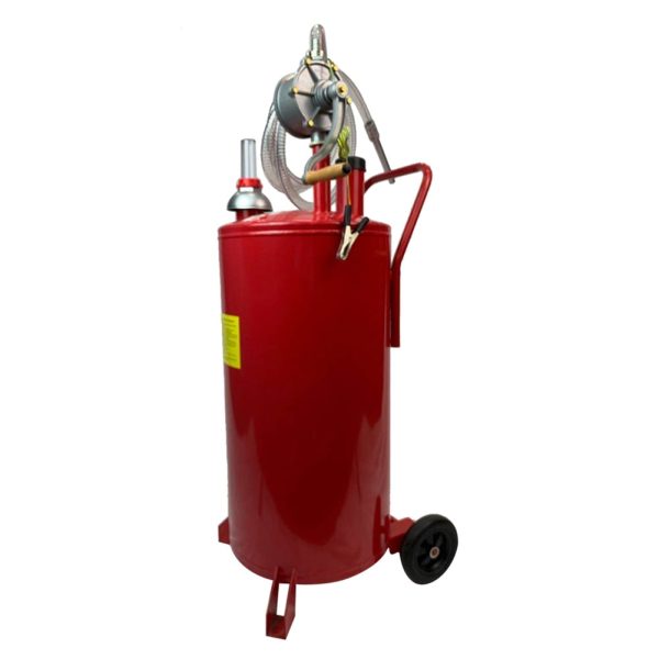 20 Gallon Gas Caddy With Wheel Convenient Gasoline Diesel Fuel Transfer Tank Drum Tool Jgc20 186c